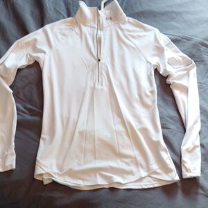 Under Armour Women's Long Sleeve Quarter-Zip Running Top, Reflection &Zip Pocket